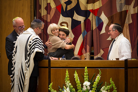 Bar-Mitzvah-Mother-Son-Tender-Moment