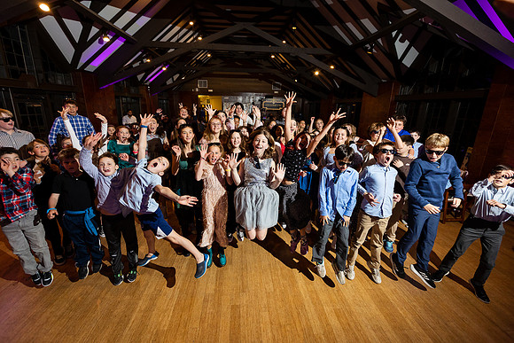 Bat-Mitzvah-Celebration-Jumping-Kids-Photo